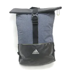 D■アディダス/adidas デイパック バックパック リュック■黒 紺系/2【中古】