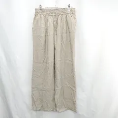 ◇ ◎●未使用● ⊂ classicalelf クラシカルエルフ ウエストゴム イージーパンツ サイズL モカベージュ系 レディース E  【1502060013871】