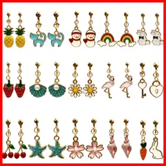 【人気商品】【在庫処分】【特価商品】【在庫セール】【特別セール】子供 イヤリングセット クリップ式 かわいい 子供 メイクセット 女の子 アクセサリー プレゼント おもちゃ OKTOKYU おもちゃ 女の子 イヤリング 子供用 クリスマスプレゼント ピアスセッ