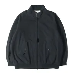 ATON エイトン ジャケット ブラック 黒 サイズ:04 | ハリントン ジャケット (GIZA WEATHER HARRINGTON JACKET) | 日本製 | アウター ブルゾン ジャンパー 上着【メンズ】【中古】のサムネイル