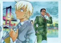 【中古】クリアファイル [単品] 安室透＆風見裕也 美麗A4クリアファイル 「名探偵コナン ゼロの日常 3巻」 応募者全員サービス