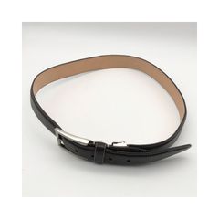 ORIHICA オリヒカ ベルト 03 本革 オフィス ビジネス メンズ ダークブラウン Lサイズ USED
