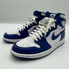 【中古品】 NIKE ナイキ AIR JORDAN 1 RETRO HIGH ”STORM BLUE