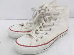 ◇ converse コンバース ALL STAR HI M7650 ハイカット ハイカット スニーカー シューズ サイズ24cm ホワイト レディース E  【1305300010537】