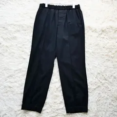MARNI 2016AW BLACKカラー VIRGIN WOOL JOGGER PANTS−46