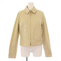バーバリー ロンドン BURBERRY LONDON ステンカラージャケット アウター ジップアップ ショート丈 裏地ノバチェック F ベージュ /BB