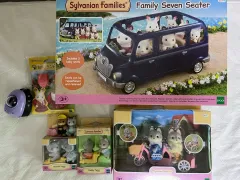 シルバニアファミリー まとめ (自動車 コアラ 허스키 服 ガチャ)
