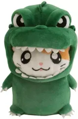 とっとこハム太郎　ゴジハムくん　ぬいぐるみ ゴジハムくん誕生20周年を記念したぬいぐるみも！東宝「ゴジラ