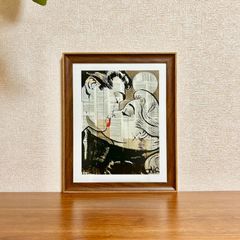 新品☆額縁付アートポスター☆ジョージア・オキーフ☆O'Keeffe