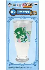 【中古】グラス(キャラクター) チョッパー(絵柄 グリーン) 「ワンピース」 ビアグラス 一番くじ ヒストリーオブチョッパー K賞