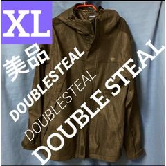 DOUBLE STEAL ダブルスチール ジップパーカー 裏起毛 90