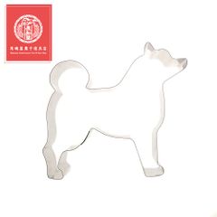 手作りクッキー型 立ち 柴犬 馬嶋屋スタッフの手作り品