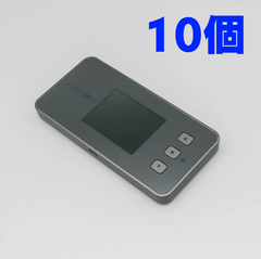 『10個まとめ販売・中古品』UQWiMAX Speed Wi-Fi 5G X11 NEC NAR01 モバイルルーター◇チタニウムグレー