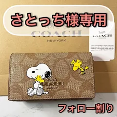 超人気高品質小物2023年最新】coach キーケース スヌーピーの人気アイテム - メルカリ
