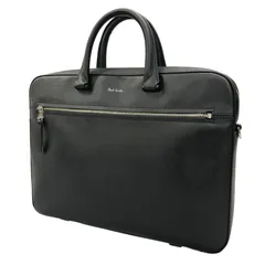 ポールスミス ストローグレインレザー 2way ビジネスバッグ【AFE8】