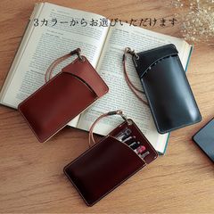 【アウトレット】rioboca 本革ペンケース レザー スマート スリム