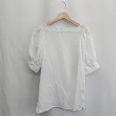 ◇ ⊂ nano universe ナノユニバース 透け感 カットソー タンクトップ サイズF ホワイト レディース E  【1410290047613】