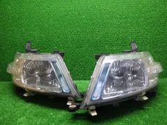 割れあり大傷 日産セレナ C25 前期　ヘッドライト 左右 割れあり大傷 日産セレナ C25 前期 ヘッドライト 左右