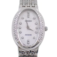 SEIKO　エクセリーヌ／Excellene 腕時計　ホワイトシェル　ダイヤ 楽天市場】セイコー ☆希少モデル 美品 エクセリーヌ SWDE007