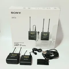 SONY UWP-D21 ワイヤレスマイクパッケージ　使用回数4回のみ　美品 SONY UWP-D21 ワイヤレスマイクパッケージ 使用回数4回のみ 美品
