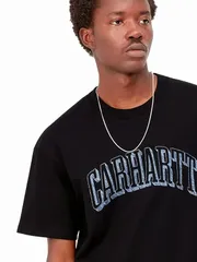 【在庫処分】Carhartt WIP カーハート Tシャツ レディース メンズ 半袖 綿100% おしゃれ かわいい S/S SCRAWL SCRIPT T-SHIRT ワークインプログレス ワンポイント オーガニックコットン I031025