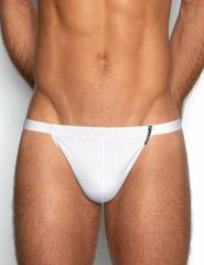 C-IN2 Tバック NU CLASSIC THONG （ホワイト） ケツ割れ ケツワレ サポーター メンズTバック CIN2 シーインツー メンズ下着 インナー 男性 パンツ アンダーウェア ブランド