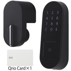 キュリオロック Q-SL2 セット(キュリオパッド付) ブラック Qrio lock Q-SL2 set (Qrio Pad) Black