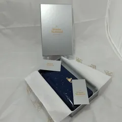 【新品未使用】Vivienne Westwood 長財布 BLUE　55VV310