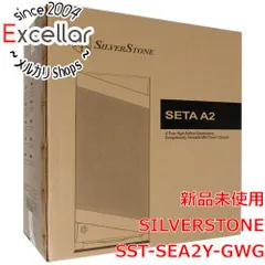 [bn:17] SILVERSTONE製　PCケース SST-SEA2Y-GWG　ローズゴールド/ホワイト