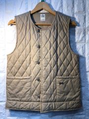 極美品 ナイキ ライフ ウーブン ミリタリー キルティングベスト XS 