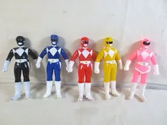 ジュウレンジャー当時物!ミニソフビ!５体セット✨平成４年(１９９２年)平成レトロ 恐竜戦隊ジュウレンジャー 5体セット ソフビ フィギュア 当時物