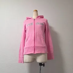 00s ジップパーカー　y2k パーカー　ピンク　短丈　ワンポイント　刺繍　古着 女性用y2k悪魔刺繍パーカー、カジュアル、レトロ、ルーズ、長袖