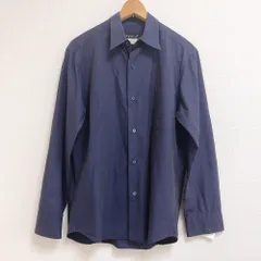 アニエスベー agnes b. ブラウス 長袖 ネイビー 2サイズ 963680