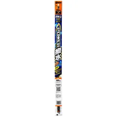 【人気商品】ソフト99(SOFT99) glaco(ガラコ) ワイパー替えゴム ガラコワイパー パワー撥水 NO.7 自動車用撥水ワイパー 長さ450mm ゴム幅6mm 撥水タイプ/角型/バーテブラ(板バネ)付 04507