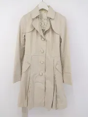 ◇ ◎ Feroux フェルゥ 長袖 コート サイズ2 ベージュ レディース E  【1304050016400】