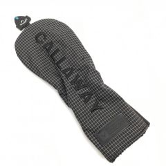 キャロウェイ ヘッドカバー(UT) 黒 ロゴ刺しゅうゴルフ Callaway