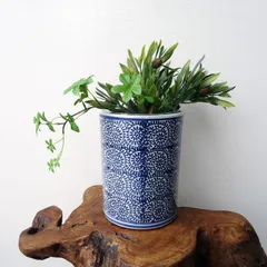 美品　陶器　年代物　鉢　火鉢　手炙り　古道具　染付の絵柄が可愛い　鉢カバーにも 美品 陶器 年代物 鉢 火鉢 手炙り 古道具 染付の絵柄が可愛い 鉢