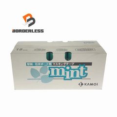 ☆未使用品☆ KAMOI カモ井加工紙 マスキングテープ ミント 18mm×18mm 70巻 壁紙 石膏ボード用 建築 塗装 DIY 96598