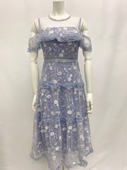 962 Settan ERUKEI エルケイ キャバクラ ドレス 総レース ラメドット