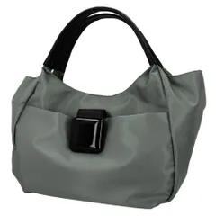 ☆ グレー ☆ ブラックスクエアバルーントート トートバッグ レディース ナイロントートバッグ 肩掛け 軽量 軽い 手提げバッグ バッグ かばん カバン 通勤 通学 おしゃれ かわいい シンプル 無地 エレガント カジュアル 女性 大人女子 肩がけ