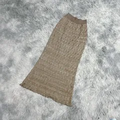 【TODAYFUL】トゥデイフル  ロングスカート【36】エレガント  華やか  レディース  金色系  ゴールド  【送料無料】