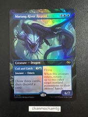 m14963 EN 【Foil】(378)■ボーダーレス■《マラング川の執政/Marang River Regent》 [TDM-BF] 青R