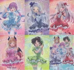 【中古】クリアファイル 全6種セット A5クリアファイル 「バーチャルYouTuber ホロライブ2期生×セブンイレブン」 対象お菓子購入特典