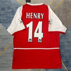 新品 02-03 アーセナル ホーム ユニフォーム ジャージ 14番 HENRY