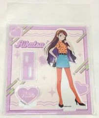 ベルハウス アイカツ!　10ｔｈ　STORY　～未来へのSTARWAY～ アイカツ! アクリルスタンド　紫吹蘭　レトロポップver