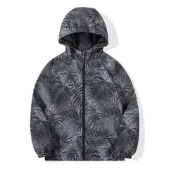 子供服 アウター 裏地付き ジャンパー 軽量 ジュニア マウンテンパーカー 男の子 撥水 防風 キッズ 防寒 ウインドブレーカー 日焼け止め 春秋 [ユートレンド] 通園