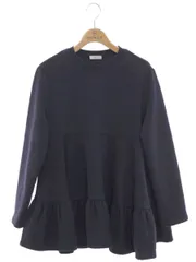 【Yさま専用】yori ベーシック裏毛ティアードカットソー　サックス ベーシック裏毛ティアードカットソー 4/4pm12:00～販売