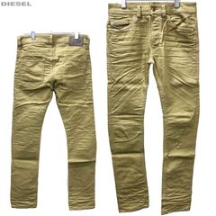 DIESEL ディーゼル 新品 スリムジーンズ THAVAR PANTALONI  00CRAC 0847E 79E ストレッチジーンズ THAVAR SLIM SKINNY 細身 メンズ デニム パンツ 並行輸入品