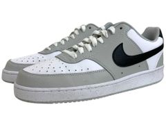 NIKE (ナイキ) COURT VISION LO コートビジョン ローカットスニーカー HV0927-097 26cm US8 グレー ホワイト メンズ/004