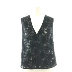 新品未使用　macphee ベスト MACPHEE ベスト ジレ キルティング クルーネックジレ レディース